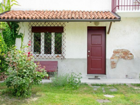 Holiday home in Asti overlooking a hill view from the garden